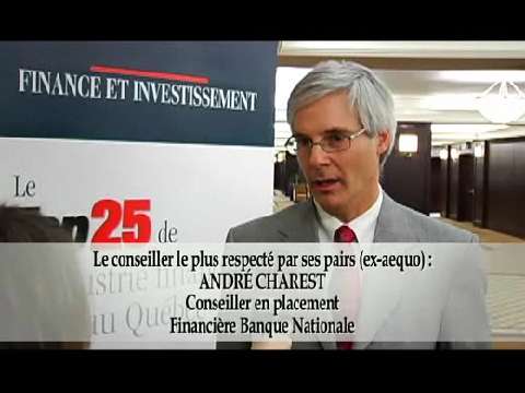 André Charest - Conseiller le plus respecté par ses pairs 2007 (ex-aequo)
