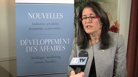 Top 25 en images: Monique Gravel, finaliste au Top 25 de l&rsquo;industrie financière 2014